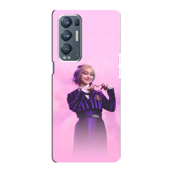 Чехол с принтом «Яркая Энид Уэнздей» для OPPO Reno5 Pro Plus (5G) Чехол с принтом «Яркая Энид Уэнздей» для OPPO Reno5 Pro Plus (5G)
