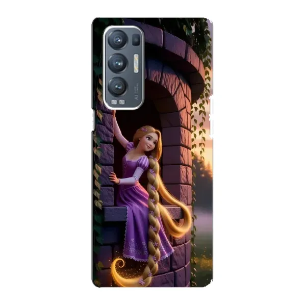 Чехол с принтом «Рапунцель на башне» для OPPO Reno5 Pro Plus (5G) Чехол с принтом «Рапунцель на башне» для OPPO Reno5 Pro Plus (5G)