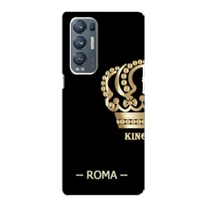 Чохли для Oppo Reno5 Pro Plus 5G (VPrint) - Футбольні клуби (Roma)