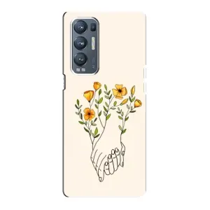 Чехлы для любимой на ОPPO Reno5 Pro Plus (5G) (VPrint) (Руки любві)