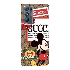 Чохол Disney Mouse Oppo Reno5 Pro Plus 5G (PREMIUMPrint) (Стильний Міккі)