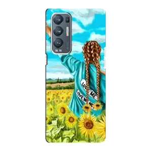 Чохол для Патріота України Oppo Reno5 Pro Plus 5G - (AlphaPrint) (Україночка)