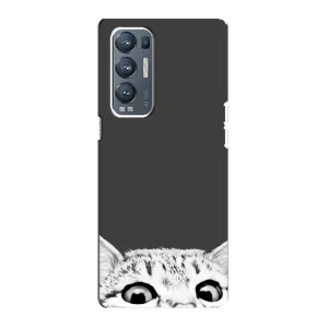 Чохол на ОPPO Reno5 Pro Plus (5G) з Котиками (VPrint) (Виглядає котик)