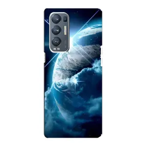 Космічні Чохли для ОPPO Reno5 Pro Plus (5G) (VPrint) (Земля з космоса)
