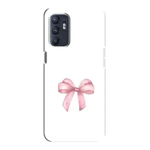 Чохол з бантиками на OPPO Reno6 4G (Бант дизайн)