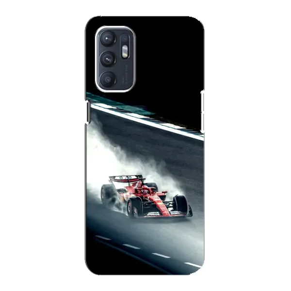 Чехол с принтом «Болид гоночный» для OPPO Reno6 4G