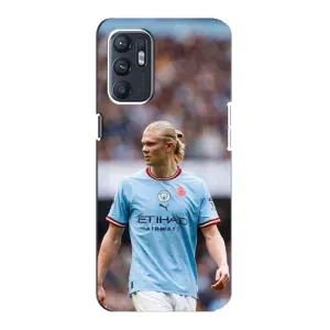 Чехлы с футболистом Ерлинг Холанд для Oppo Reno6 4G (AlphaPrint) (Эрлинг Холанд)
