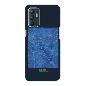 Чохли для OPPO Reno6 4G Міста України (Луганськ)