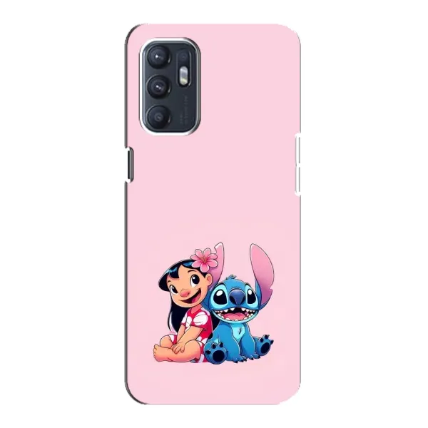 Чехол с принтом «Лило и Стич» для OPPO Reno6 4G Чехол с принтом «Лило и Стич» для OPPO Reno6 4G