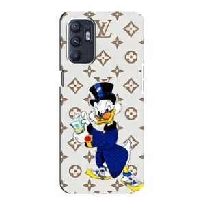 Чехлы для Oppo Reno6 4G - Скрудж МакДак Louis Vuitton (PREMIUMPrint) (Макдак на стиле)