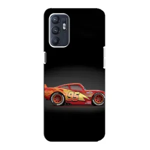 Силиконовый чехол Маквин для Oppo Reno6 4G (Маквин номер 95)