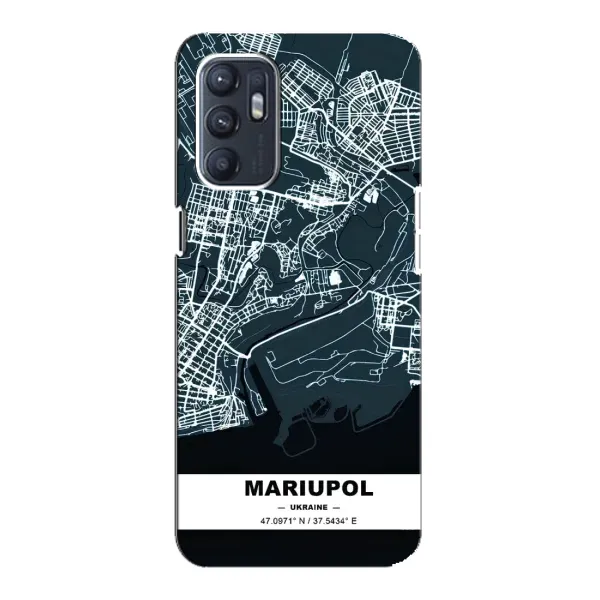 Чохол з принтом «Маріуполь» для OPPO Reno6 4G Чохол з принтом «Маріуполь» для OPPO Reno6 4G