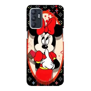 Чохол Disney Mouse Oppo Reno6 4G (PREMIUMPrint) (Мінні Маус ЛВ)