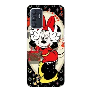 Чохол Disney Mouse Oppo Reno6 4G (PREMIUMPrint) (Мінні peace)