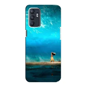 Чехол с мультфильмом Моана Oppo Reno6 4G (Океан Моана)