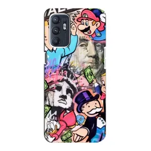 Чохли з крутими принтами для Oppo Reno6 4G - (PREMIUMPrint) (Monopoly man)