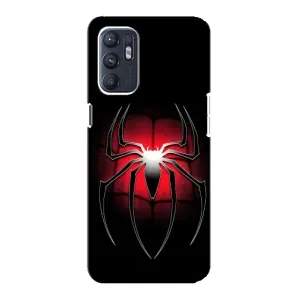 Чохол з людиною павуком для Oppo Reno6 4G - (AlphaPrint) (Паук марвел)