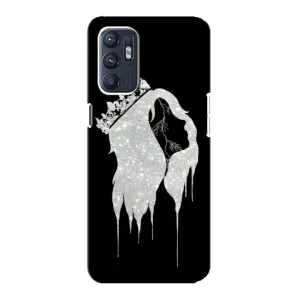 Чохол з Короною OPPO Reno6 4G - (AlphaPrint) (Принцеса)
