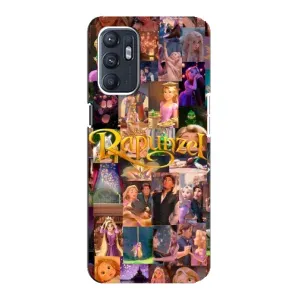 Чехол Рапунцель для Oppo Reno6 4G (Коллаж Рапунцель)