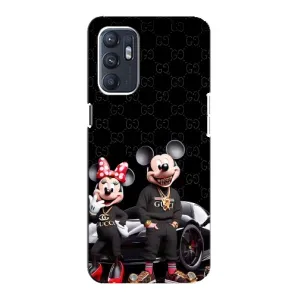 Чохол Disney Mouse Oppo Reno6 4G (PREMIUMPrint) (Родина Маусів)