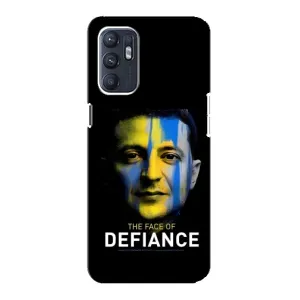 Чохол для Oppo Reno6 4G (AlphaPrint - с принтом Зеленського) (В. Зеленский)