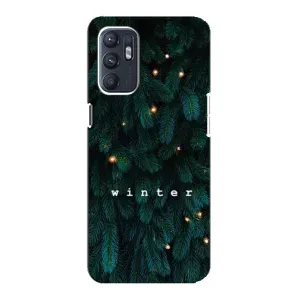 Новорічні, Святкові Чохли для Oppo Reno6 4G - 2024 год (Winter)
