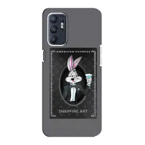 Бренднові Чохли для Oppo Reno6 5G - (PREMIUMPrint) (Бакс Бані LV)
