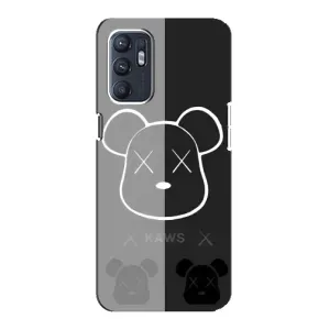 Чохли для Oppo Reno6 5G - Bearbrick Louis Vuitton (PREMIUMPrint) (БеарБрік очі)