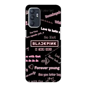 Чохол з музикальним гуртом для Oppo Reno6 5G (BLACKPINK)