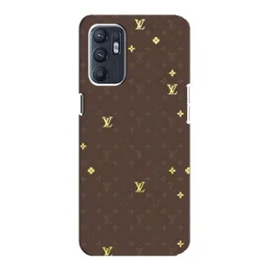 Чохли Луі Вітон для Oppo Reno6 5G (AlphaPrint - LOUIS VUITTON) (дизайн Луі Вітон)