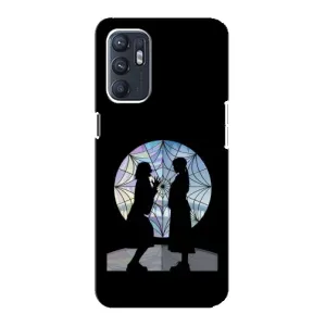 Чохли Венсдей на Oppo Reno6 5G Уенсдей (AlphaPrint) (кімната Венздей)