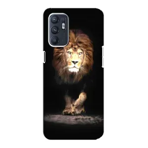 Чохол з картинкою ЛЕВ для Oppo Reno6 5G (VPrint) (Лев)