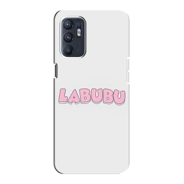 Чохол з принтом «Лого Лабубу» для OPPO Reno6 5G Чохол з принтом «Лого Лабубу» для OPPO Reno6 5G