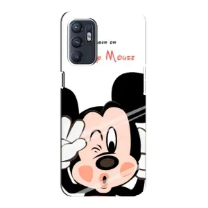 Міккі Маус чохол для Oppo Reno6 5G (AlphaPrint - Мультяшні) (Маус Міккі)