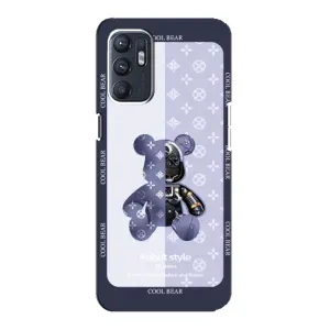 Круті Чохли Луі Віттон для Oppo Reno6 5G (AlphaPrint) (Медведик LV)