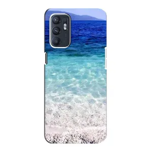 Силіконовий чохол з КАРТИНКАМИ літо для Oppo Reno6 5G (AlphaPrint) (Море)