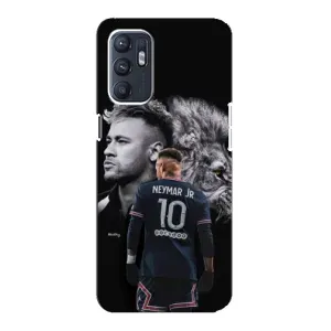 Чохол Неймар для Oppo Reno6 5G (AlphaPrint) (Неймар Лев)