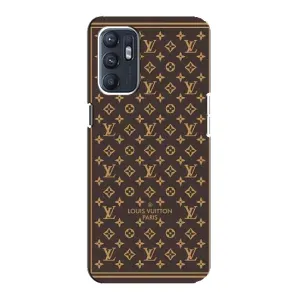 Чохли Луі Вітон для Oppo Reno6 5G (AlphaPrint - LOUIS VUITTON) (шпалери LV)