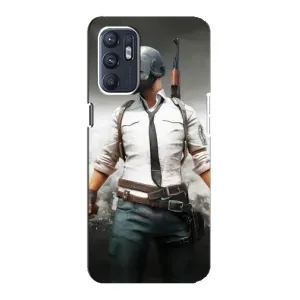 Чехол PUBG для Оппо Рено 6 (5G) (AlphaPrint)