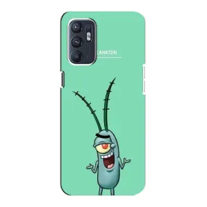 Чохол Губка Боб для OPPO Reno6 5G (Персонаж Планктон)