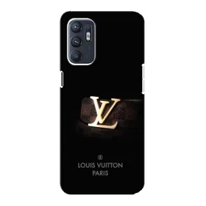 Чохли Луі Вітон для Oppo Reno6 5G (AlphaPrint - LOUIS VUITTON) (ремінець LV)