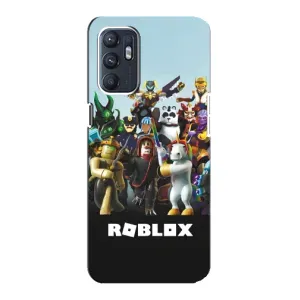 Чохли з топовими принтами для OPPO Reno6 5G (ROBLEX)