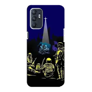 Різдвяні, Святкові Чохли для OPPO Reno6 5G (Різдво в Україні)