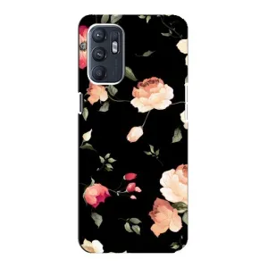 Чохли з квітами для Oppo Reno6 5G (VPrint) (Трояндочки)