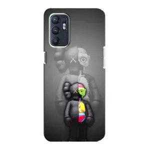 Чохли для Oppo Reno6 5G - Bearbrick Louis Vuitton (PREMIUMPrint) (Тіло Bearbrick)