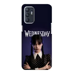 Силіконовий чохол з картинкою для Oppo Reno6 5G (Wednesday)