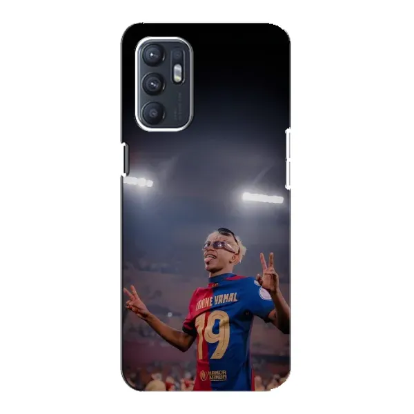 Чохол з принтом «Ямаль на стадіоні» для OPPO Reno6 5G Чохол з принтом «Ямаль на стадіоні» для OPPO Reno6 5G