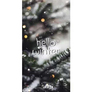 Новорічні, Святкові Чохли для Oppo Reno7 4G - 2024 год (Hello winter)