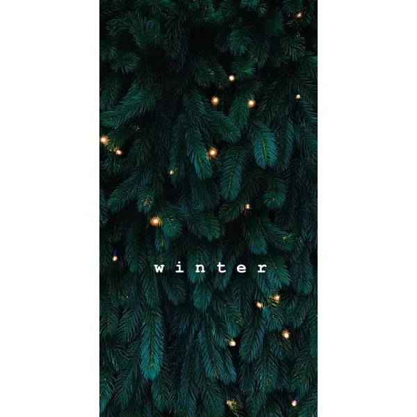 Чохол з принтом «Winter» для OPPO Reno7 4G