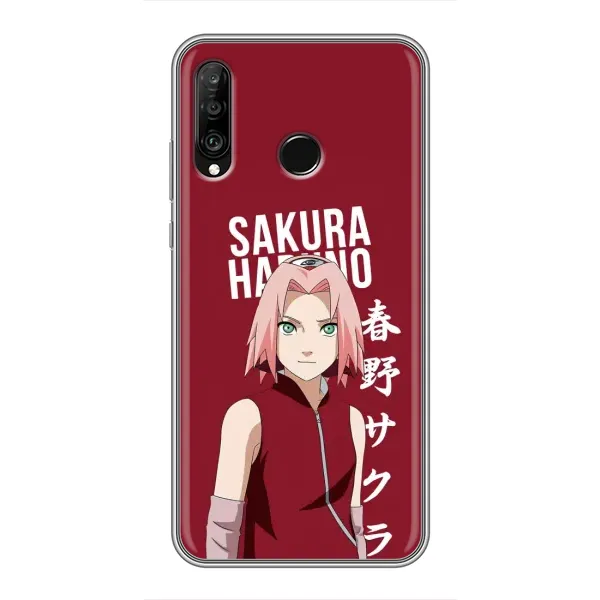 Чехол с принтом «Аниме Сакура» для Huawei P30 Lite / Nova 4e